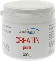 Zenvitalis Creatin Monohydrat Pur Pulver 300g vegan laktosefrei glutenfrei – Bild 1 von 1