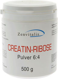 Zenvitalis Creatin Ribose Pulver 6:4 Monohydrat vegan zuckerfrei 500g – Bild 1 von 1