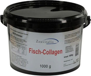 Zenvitalis Fischkollagen Marine Kollagen Typ I Pulver 1000g glutenfrei ohne Zusatzstoffe – Bild 1 von 1