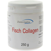 Produktbild von Zenvitalis Fischkollagen Marine Kollagen Typ I Pulver 250g glutenfrei und ohne Zusatzstoffe