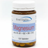 Produktbild von Zenvitalis Magnesiumcitrat mit Vitamin B Komplex Tabletten 120 Stück