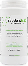 ZeoBent MED Mineralstoff-Komplex mit mikronisiertem Zeolith und Bentonit 200 Kapseln – Bild 1 von 1
