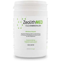 Produktbild von ZeolithMED Detox Kapseln mit Klinoptilolith-Zeolith 600 Stück Medizinprodukt