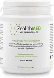 ZeolithMED Zeolith Detox-Pulver ultrafein 1000 g – Bild 1 von 2