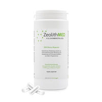 Produktbild von ZeolithMED Zeolith-Klinoptilolith Detox-Kapseln vegan und glutenfrei 200 Kapseln