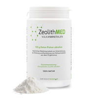 Produktbild von ZeolithMED Zeolith MED Premium Detox-Pulver 120g vegan und glutenfrei
