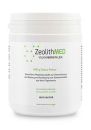 ZeolithMED Zeolith Pulver 400g Klinoptilolith vegan und glutenfrei für Erwachsene – Bild 1 von 5