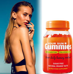 ZEST'SUN Your Sun Gummies Vitamin-Kombination mit Beta-Carotin und Vitamin E Orangengeschmack 60 Gummis – Bild 1 von 4