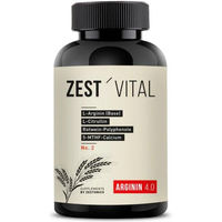 Produktbild von ZEST’VITAL Arginin 4.0 L-Arginin 1000 mg Kapseln vegan glutenfrei laktosefrei
