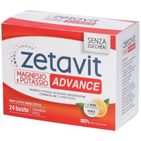 Produktbild von Zetavit Magnesio Potasio Advance Pulver für Sportler 144 g