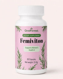 Zimeter Femiviton Kräuter-Komplex Nährstoffunterstützung für Frauen 30 Kapseln – Bild 1 von 1