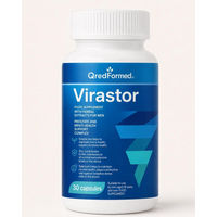 Produktbild von Zimeter Virastor Männer Wellness- und Vitalitätsformel Kräuter-Komplex 30 Kapseln