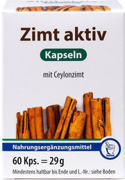 Zimt Aktiv Kapseln von Pharma Peter GmbH 60 Stück – Bild 1 von 2