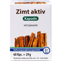 Produktbild von Zimt Aktiv Kapseln von Pharma Peter GmbH 60 Stück
