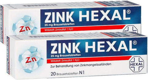Zink HEXAL Brausetabletten 25 mg – Bild 1 von 1