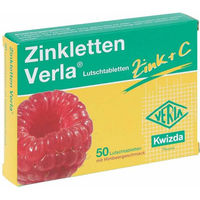 Produktbild von Zink Verla 5 mg Lutschtabletten