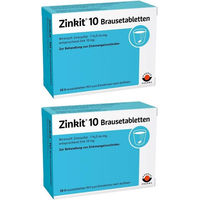 Produktbild von Zinkit 10 Brausetabletten von Wörwag Pharma