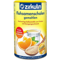 Produktbild von Zirkulin Flohsamenschalen gemahlen Pulver vegan