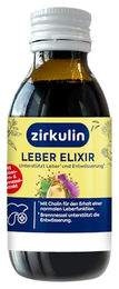 Zirkulin Leber-Elixir mit Cholin – Flüssiges Nahrungsergänzungsmittel 120 ml – Bild 1 von 5