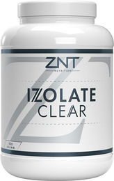 ZNT Nutrition IZOLATE CLEAR Whey Protein Isolat Pulver laktosefrei und zuckerfrei 800 g – Bild 1 von 2