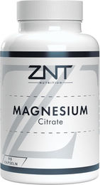 ZNT Nutrition Magnesium Citrat Kapseln vegan ohne Zusatzstoffe für Sportler – Bild 1 von 2