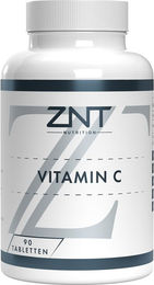 ZNT Nutrition Vitamin C Tabletten 1000 mg vegan mit Acerola und Hagebutte für Sportler – Bild 1 von 2