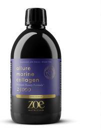 zoe Nutrition Allure Marine Kollagen 25000 mg Typ I und III, Kollagen Drink aus Fisch, 500 ml, zuckerfrei und glutenfrei – Bild 1 von 3