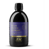 Produktbild von zoe Nutrition Allure Marine Kollagen 25000 mg Typ I und III, Kollagen Drink aus Fisch, 500 ml, zuckerfrei und glutenfrei