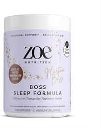zoe Nutrition Boss Sleep Formula Pulver Chocolate Toasted Marshmallow glutenfrei 200 g – Bild 1 von 1