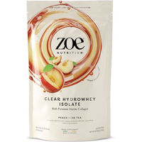Produktbild von zoe Nutrition Clear Hydrowhey Whey Protein Pulver zuckerfrei und glutenfrei