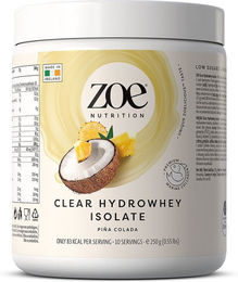 zoe Nutrition Clear Hydrowhey Whey Protein Pulver zuckerfrei und glutenfrei – Bild 1 von 1