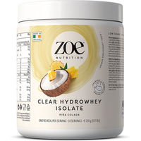 Produktbild von zoe Nutrition Clear Hydrowhey Whey Protein Pulver zuckerfrei und glutenfrei