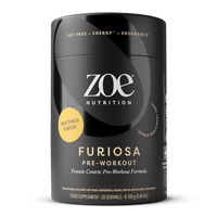 Produktbild von Zoe Nutrition Furiosa Pre-Workout Pulver glutenfrei 300 g