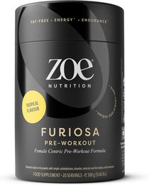 zoe Nutrition Furiosa Pre-Workout Pulver Tropical glutenfrei 300 g – Bild 1 von 2