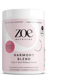 zoe Nutrition Harmony Blend Superfood-Mischung Raspberry Pulver 250 g – Bild 1 von 2