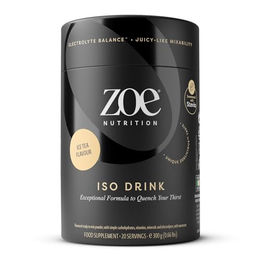 zoe Nutrition Iso Drink Pulver Peach Ice Tea glutenfrei 300 g – Bild 1 von 1