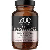 Produktbild von zoe Nutrition Omega Essence Kapseln für Frauen und Sportler 60 Stück