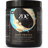 Produktbild von zoe Nutrition Whey Protein Pulver zuckerfrei und glutenfrei