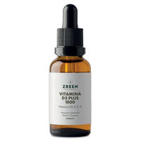 Produktbild von ZREEN Vitamin D3 PLUS 1000 Tropfen vegan 15 ml