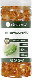Zühre Ana Bittermelonenöl Weichkapseln 1000 mg 90 Kapseln – Bild 1 von 2
