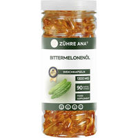 Produktbild von Zühre Ana Bittermelonenöl Weichkapseln 1000 mg 90 Kapseln