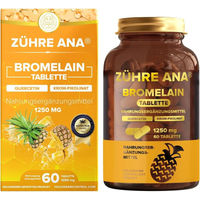 Produktbild von Zühre Ana Bromelain Kapseln vegan ohne Gelatine glutenfrei 60 Kapseln