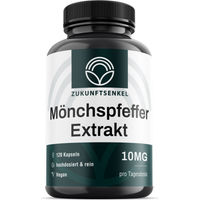 Produktbild von ZUKUNFTSENKEL Mönchspfecher Kapseln Vitex Agnus Castus Extrakt Hochdosiert Vegan 120 Kapseln