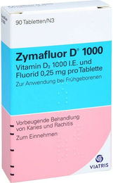 Zymafluor D 1000 Tabletten von Cooper Consumer Health mit 1000 µg – Bild 1 von 1