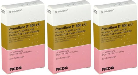 Zymafluor Tabletten laktosefrei für Säuglinge und Kinder 270 Stück – Bild 1 von 1
