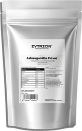 ZYTRION Ashwagandha Pulver vegan und ohne Zusatzstoffe 500 g – Bild 1 von 1