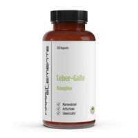 Produktbild von Zytrion Leber-Galle Komplex mit Mariendistel, Artischocke und Löwenzahn Kapseln Vegan 120 Stück
