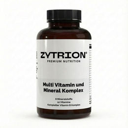ZYTRION Multivitamin Kapseln mit 12 Vitaminen und Mineralstoffen 120 Stück – Bild 1 von 1